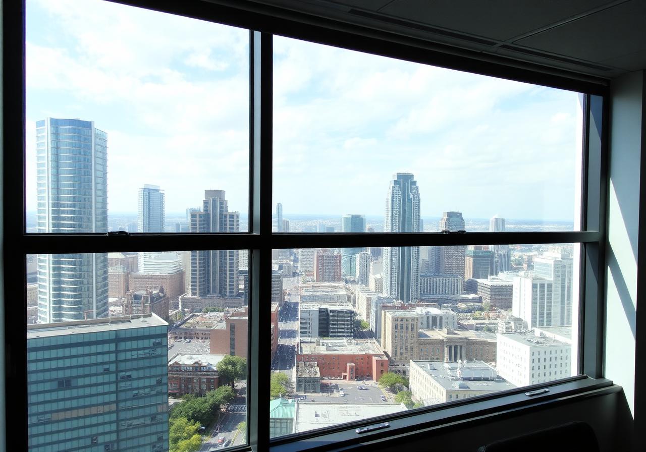 High-Rise Window Clean — after