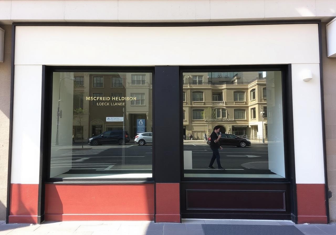 Shopfront Window Clean — after